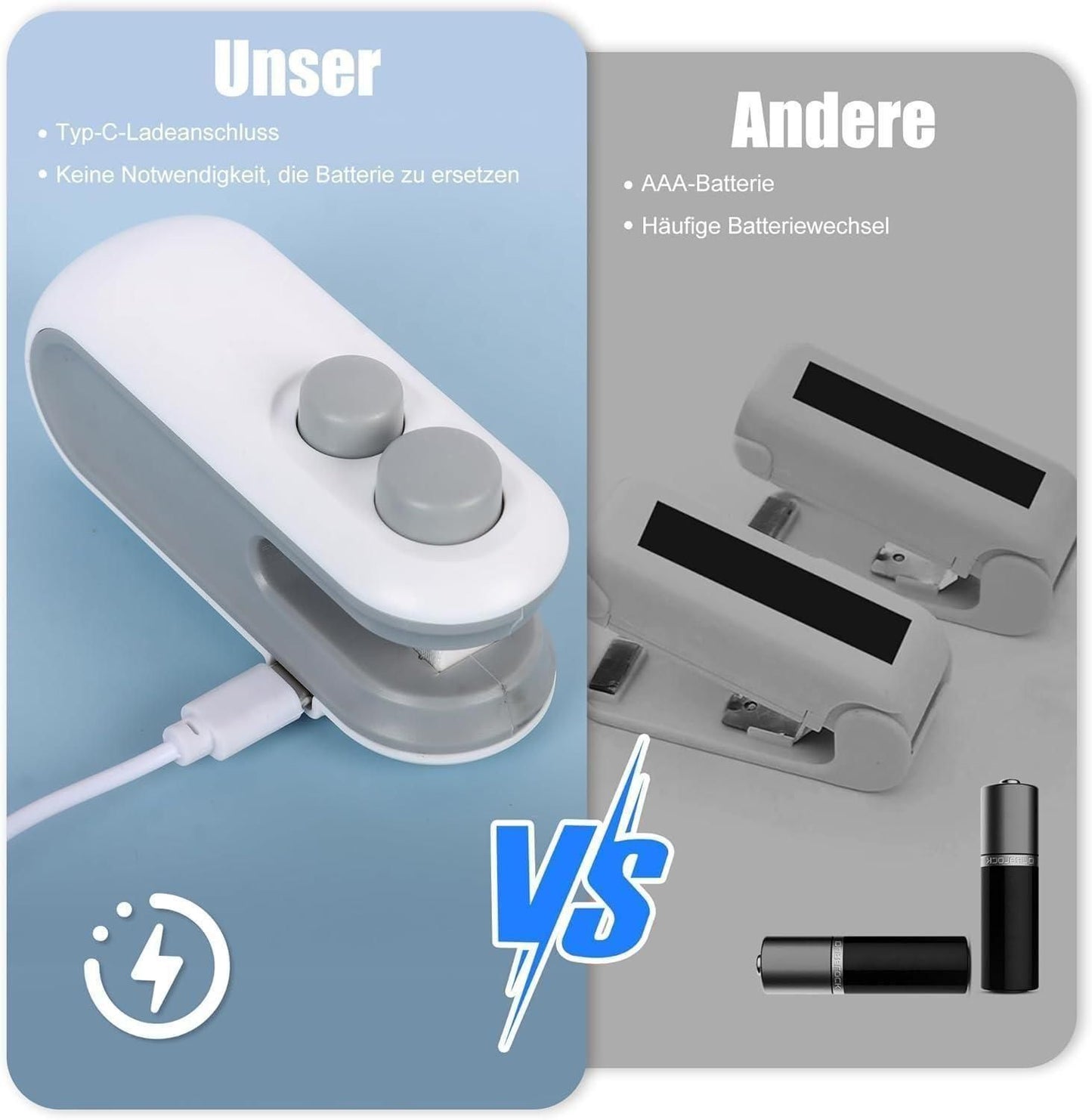 Portable Mini Sealing Machine 2 in 1  with Cutter