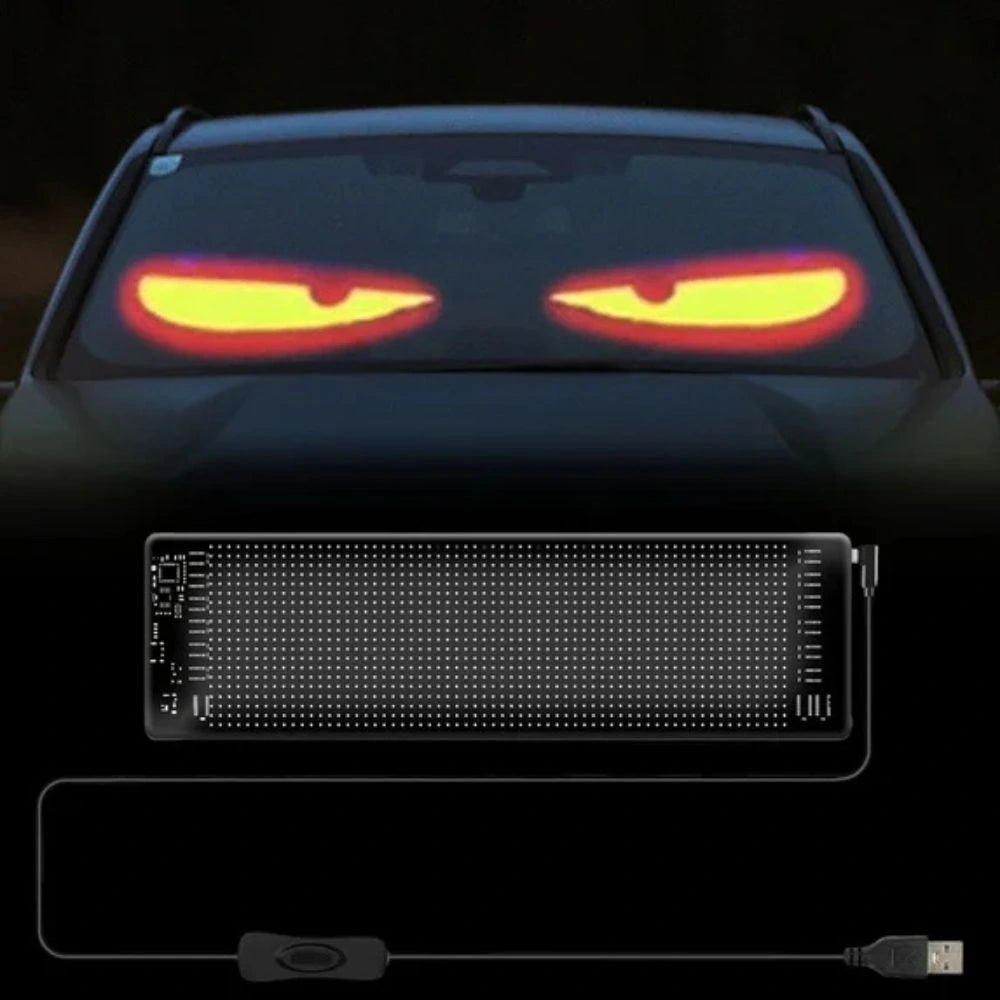 Flexible Car Ride Eyes LED Light | Devil Light