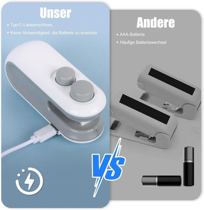 Portable Mini Sealing Machine 2 in 1  with Cutter