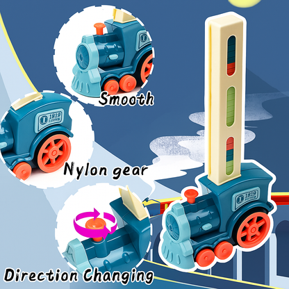Train Toy Domino Set for Kids BPA Free Plastic with Sound Effects
