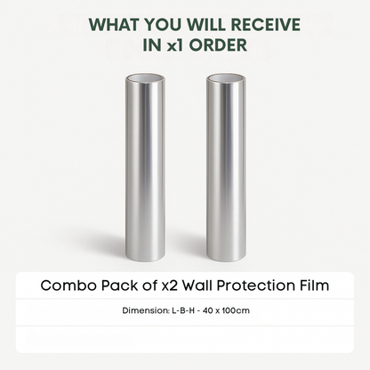 Self- Adhesive Transparent Electrostatic Wall Protection Film